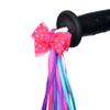 VICASKY Pair of Bike Streamers for Boy Girl Easy Install Handlebar Tassels Sparkly Scooter Decorations Fun Accessories for and Tricycles Type c view 2