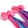 VICASKY Pair of Bike Streamers for Boy Girl Easy Install Handlebar Tassels Sparkly Scooter Decorations Fun Accessories for and Tricycles Type c view 4