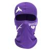 Single Hole Knit Cycling Head Cover Lightweight Ski Mask Exquisite Embroidery Purple Classic Ski Mask Balaclava(Purple,One Size) view 1