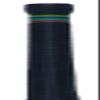 Gunn & Moore GM Cricket Bat Grips | HYPA | Premium Rubber Durable Zigzag Pattern | Suitable for Virtually All Handle Sizes - 12" Long | 12 Pack | Black with Four Colour Hoops view 1