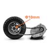 L-faster Dual Motor Wider 8 Inch Off Road Wheel with Joystick Controller for Beach Cart Wheelchair Bike (Max 9kph) view 3
