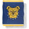 North Carolina A&T State University Blanket, 50"x60" Logo Dots Silky Touch Sherpa Back Super Soft Throw Blanket view 1