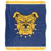 North Carolina A&T State University Blanket, 50"x60" Logo Dots Silky Touch Sherpa Back Super Soft Throw Blanket view 2