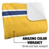 North Carolina A&T State University Blanket, 50"x60" Primary Logo Silky Touch Sherpa Back Super Soft Throw Blanket view 3