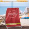 LOGOVISION California State University Stanislaus Beach Towel, 30"x60" Primary Logo Beach Towel view 2