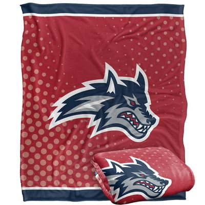 Stony Brook University Blanket, 50"x60" Logo Dots Silky Touch Super Soft Throw Blanket
