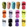 Single Hole Knit Cycling Head Cover Lightweight Ski Mask Exquisite Embroidery Blue-A Classic Ski Mask Balaclava(Blue-A,One Size) view 3