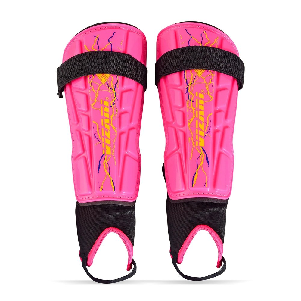 Vizari Soccer Shin Guards with Ankle Protection for Kids, Youth & Adult Sizes - Lightweight & Durable Shinguards for Boys, Girls, Toddlers (Ages 3+)