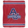 American University Blanket, 50"x60" Primary Logo Silky Touch Sherpa Back Super Soft Throw Blanket view 2