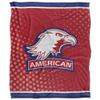 American University Blanket, 50"x60" Logo Dots Silky Touch Super Soft Throw Blanket view 2