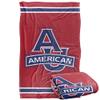 American University Blanket, 36"x58" Primary Logo Silky Touch Super Soft Throw Blanket