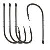 100pcs Baitholder Fishing Hooks Barbed Shank Beak Bait Holder Hooks Long Shank Fishing Hooks Black Offset Fishing Jig Hooks Bait Keep Hooks for Saltwater Freshwater Fishing Shank with 2 Barbs (3/0) view 1