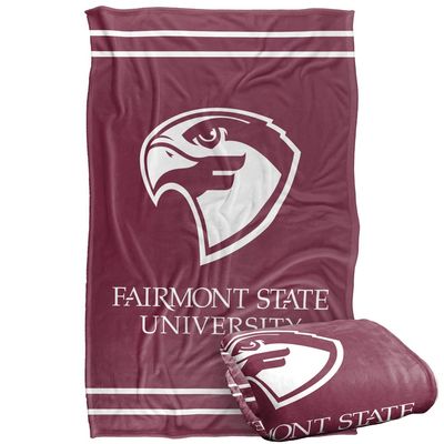 Fairmont State University Blanket, 36"x58" Primary Logo Silky Touch Super Soft Throw Blanket
