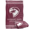 Fairmont State University Blanket, 36"x58" Primary Logo Silky Touch Super Soft Throw Blanket view 1