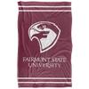 Fairmont State University Blanket, 36"x58" Primary Logo Silky Touch Super Soft Throw Blanket view 2