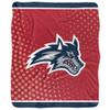 Stony Brook University Blanket, 50"x60" Logo Dots Silky Touch Sherpa Back Super Soft Throw Blanket view 2
