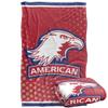 American University Blanket, 36"x58" Logo Dots Silky Touch Super Soft Throw Blanket view 1