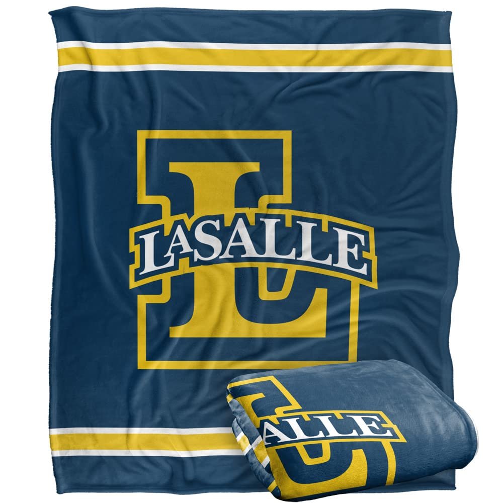 La Salle University Blanket, 50"x60" Primary Logo Silky Touch Super Soft Throw Blanket
