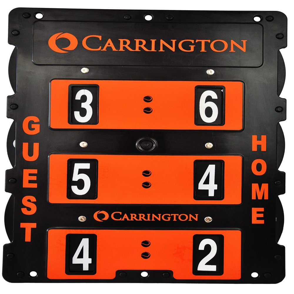 Carrington Set of 3 Tennis Scoreboards - 2 Sizes and Language Choices - Perfect for displaying Scores During Matches (32'' x 22'' - English)