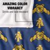 North Carolina A&T State University Blanket, 50"x60" Logo Pattern Silky Touch Super Soft Throw Blanket view 4