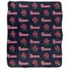 St. John's University Blanket, 50"x60" Logo Pattern Silky Touch Sherpa Back Super Soft Throw Blanket view 2