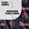 St. John's University Blanket, 50"x60" Logo Pattern Silky Touch Sherpa Back Super Soft Throw Blanket view 4