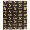 Xavier University of Louisiana Blanket, 50"x60" Logo Pattern Silky Touch Super Soft Throw Blanket view 2