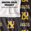 Xavier University of Louisiana Blanket, 50"x60" Logo Pattern Silky Touch Super Soft Throw Blanket view 4