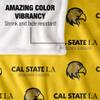 California State University Los Angeles Blanket, 36"x58" Logo Pattern Silky Touch Super Soft Throw Blanket view 4