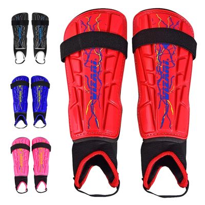 Vizari Soccer Shin Guards with Ankle Protection for Kids, Youth & Adult Sizes - Lightweight & Durable Shinguards for Boys, Girls, Toddlers (Ages 3+)