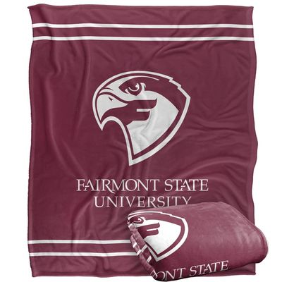 Fairmont State University Blanket, 50"x60" Primary Logo Silky Touch Super Soft Throw Blanket