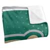 Georgia Gwinnett College Blanket, 36"x58" Logo Dots Silky Touch Super Soft Throw Blanket view 3