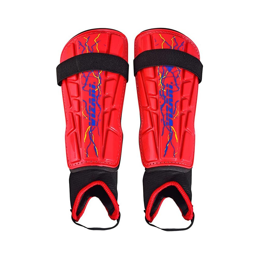 Vizari Soccer Shin Guards with Ankle Protection for Kids, Youth & Adult Sizes - Lightweight & Durable Shinguards for Boys, Girls, Toddlers (Ages 3+)