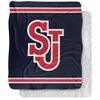 St. John's University Blanket, 50"x60" Primary Logo Silky Touch Sherpa Back Super Soft Throw Blanket view 1