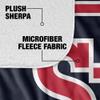 St. John's University Blanket, 50"x60" Primary Logo Silky Touch Sherpa Back Super Soft Throw Blanket view 4