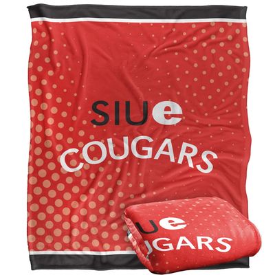 Southern Illinois University Edwardsville Blanket, 50"x60" Logo Dots Silky Touch Super Soft Throw Blanket
