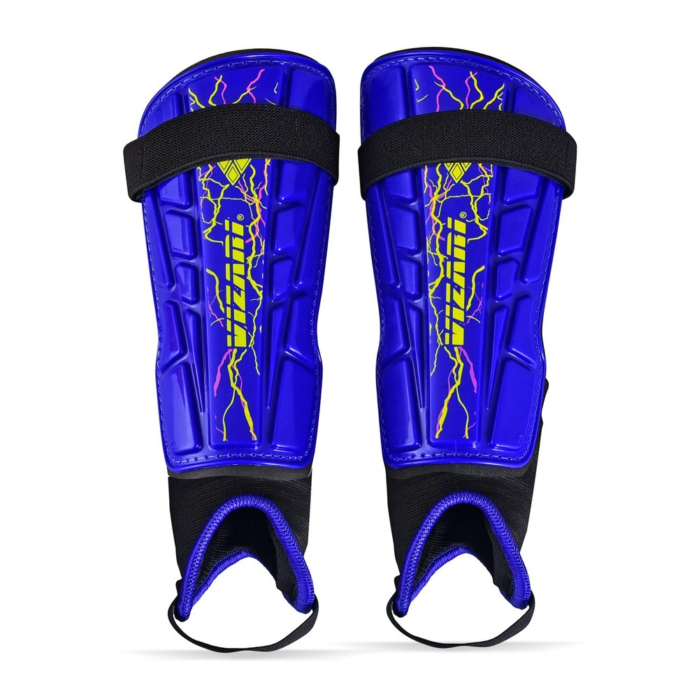 Vizari Soccer Shin Guards with Ankle Protection for Kids, Youth & Adult Sizes - Lightweight & Durable Shinguards for Boys, Girls, Toddlers (Ages 3+)