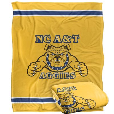 North Carolina A&T State University Blanket, 50"x60" Primary Logo Silky Touch Super Soft Throw Blanket