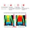 11 Area Heated Vest Unisex USB Heated Vest Smart Control Temperature Heating Jacket(Color:Black,Size:XXXXL) view 4