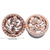 1Pairs Flower hollow stainless steel Ear Gauges Plugs Tunnels Expanders Stretcher Double Flared Piercing Body Jewelry Easy to Wear & Comfortable Earrings view 3