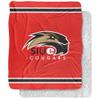 Southern Illinois University Edwardsville Blanket, 50"x60" Primary Logo Silky Touch Sherpa Back Super Soft Throw Blanket view 1