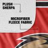 Southern Illinois University Edwardsville Blanket, 50"x60" Primary Logo Silky Touch Sherpa Back Super Soft Throw Blanket view 4