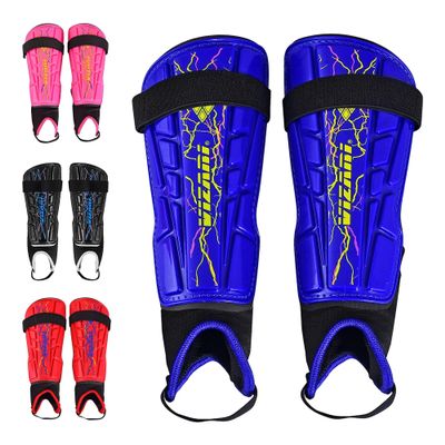 Vizari Soccer Shin Guards with Ankle Protection for Kids, Youth & Adult Sizes - Lightweight & Durable Shinguards for Boys, Girls, Toddlers (Ages 3+)