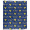 Fort Valley State University Blanket, 50"x60" Logo Pattern Silky Touch Super Soft Throw Blanket view 2