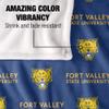 Fort Valley State University Blanket, 50"x60" Logo Pattern Silky Touch Super Soft Throw Blanket view 4
