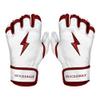 BRUCE BOLT Chrome Series Short Cuff Maroon Batting Glove - Maroon XXLarge view 1