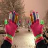 Magic Kids Multicoloured Gloves in Pink, size: One Size view 2
