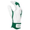 BRUCE BOLT Chrome Series Short Cuff Green Batting Glove - Green XXLarge view 4