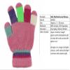 Magic Kids Multicoloured Gloves in Light Pink, size: One Size view 3