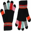 Magic Kids Multicoloured Gloves in Black 2, size: One Size view 1